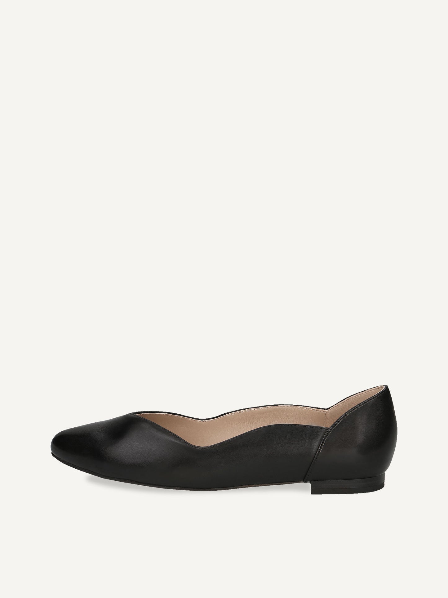Caprice Women's 9-22200-42 Leather Slip-On Pump Shoes Black Nappa
