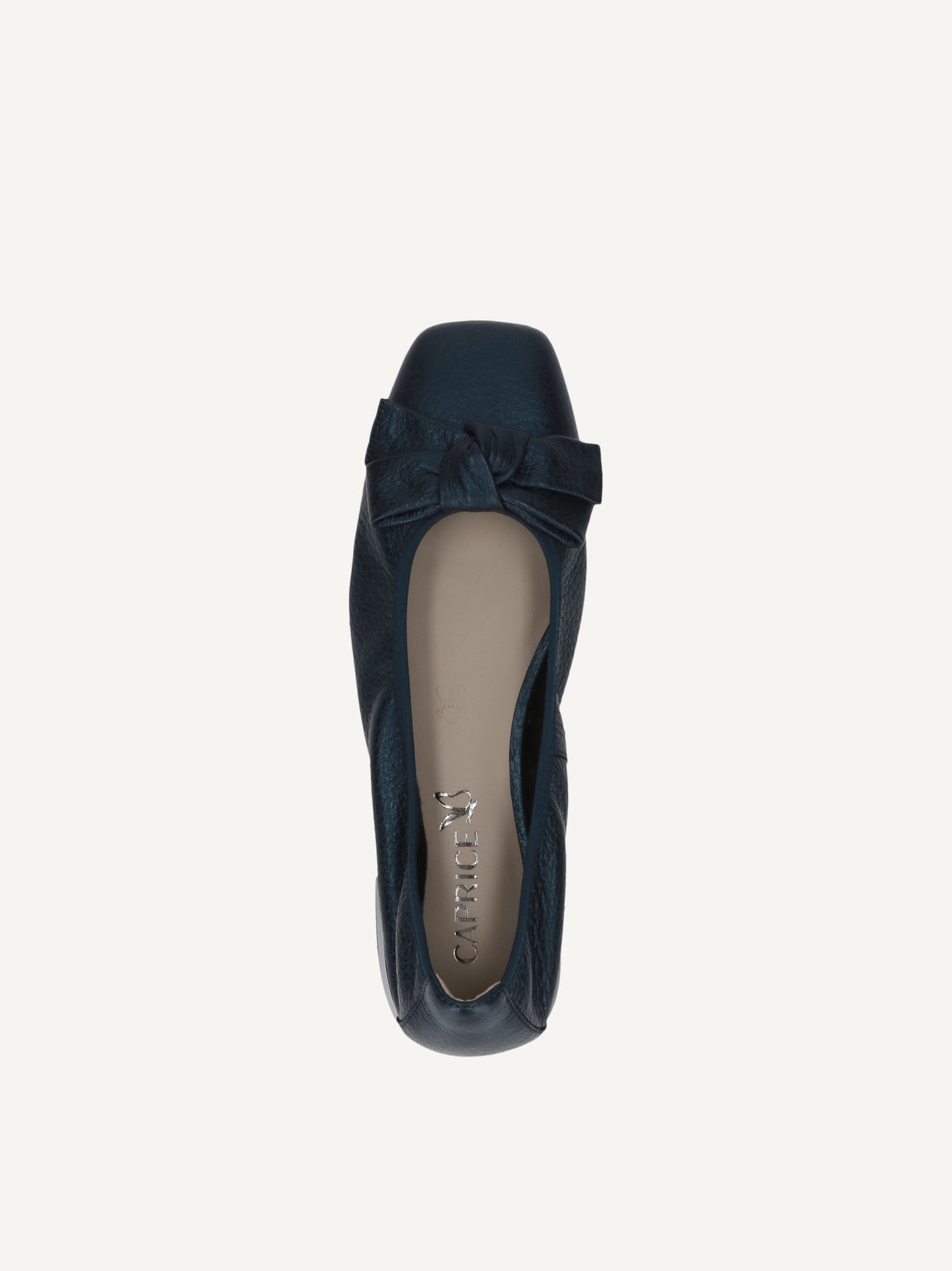Caprice Women's 9-22105-42 Leather Slip-On Ballet Shoes Ocean Pearl Deer