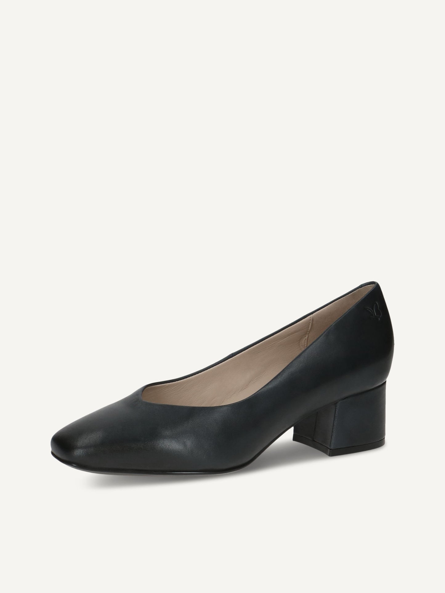 Caprice Women's 9-22315-42 Leather Pump Heel Shoes Ocean Nappa Blue