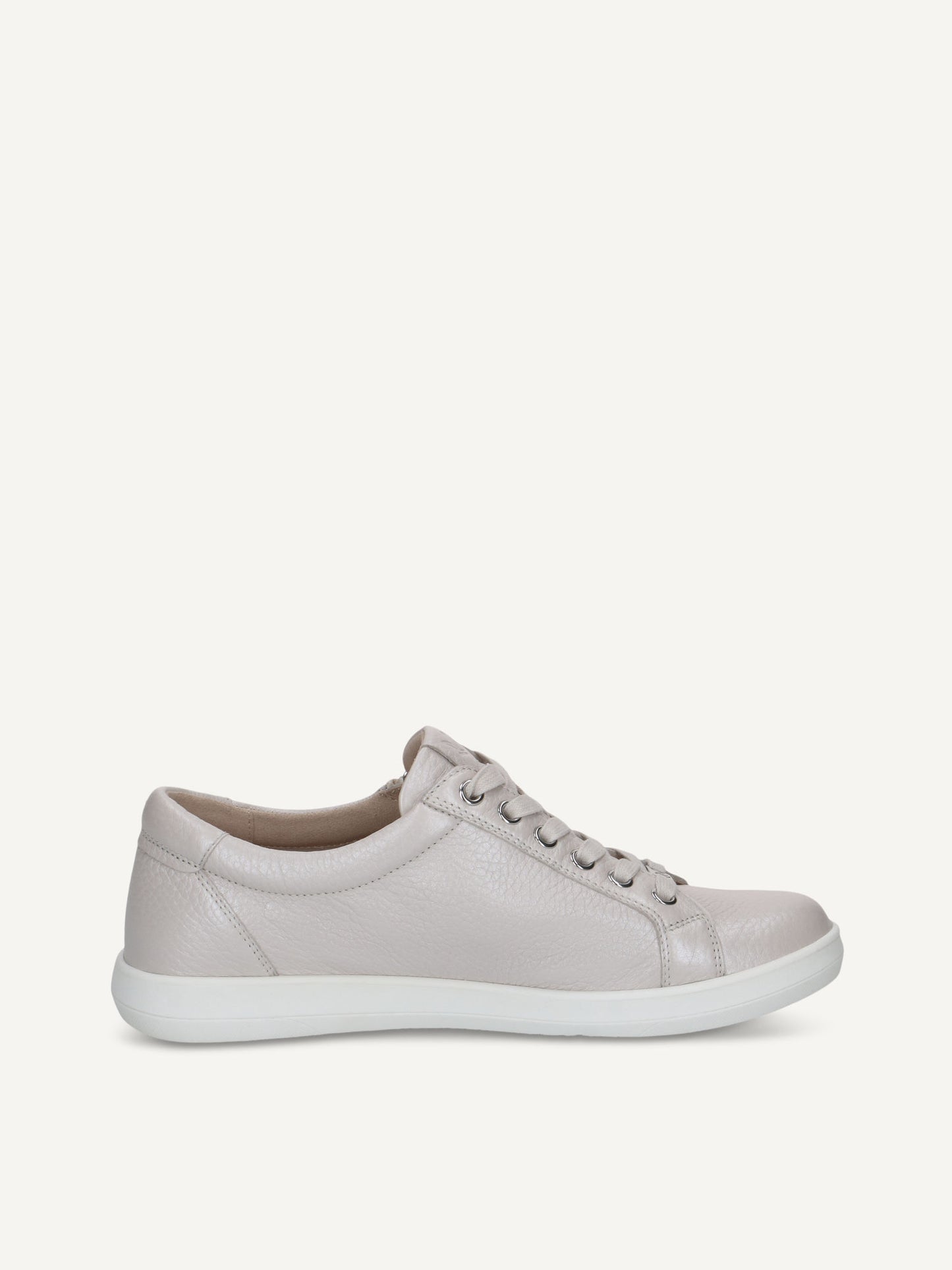 Caprice Women's 9-23757-46 Leather Lace-Up Sneaker Shoes Pearl Deer