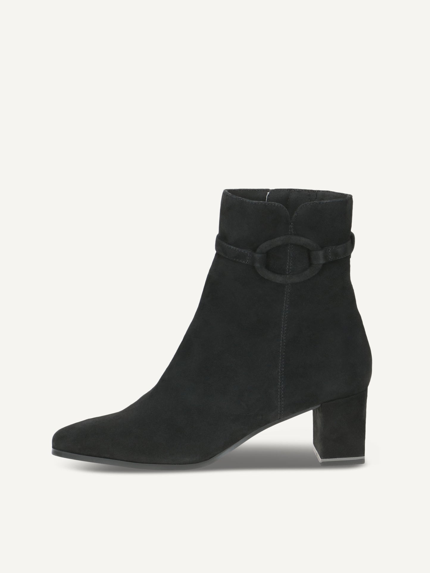 Caprice Women's 9-25310-45 Suede Leather Ankle Boots Black
