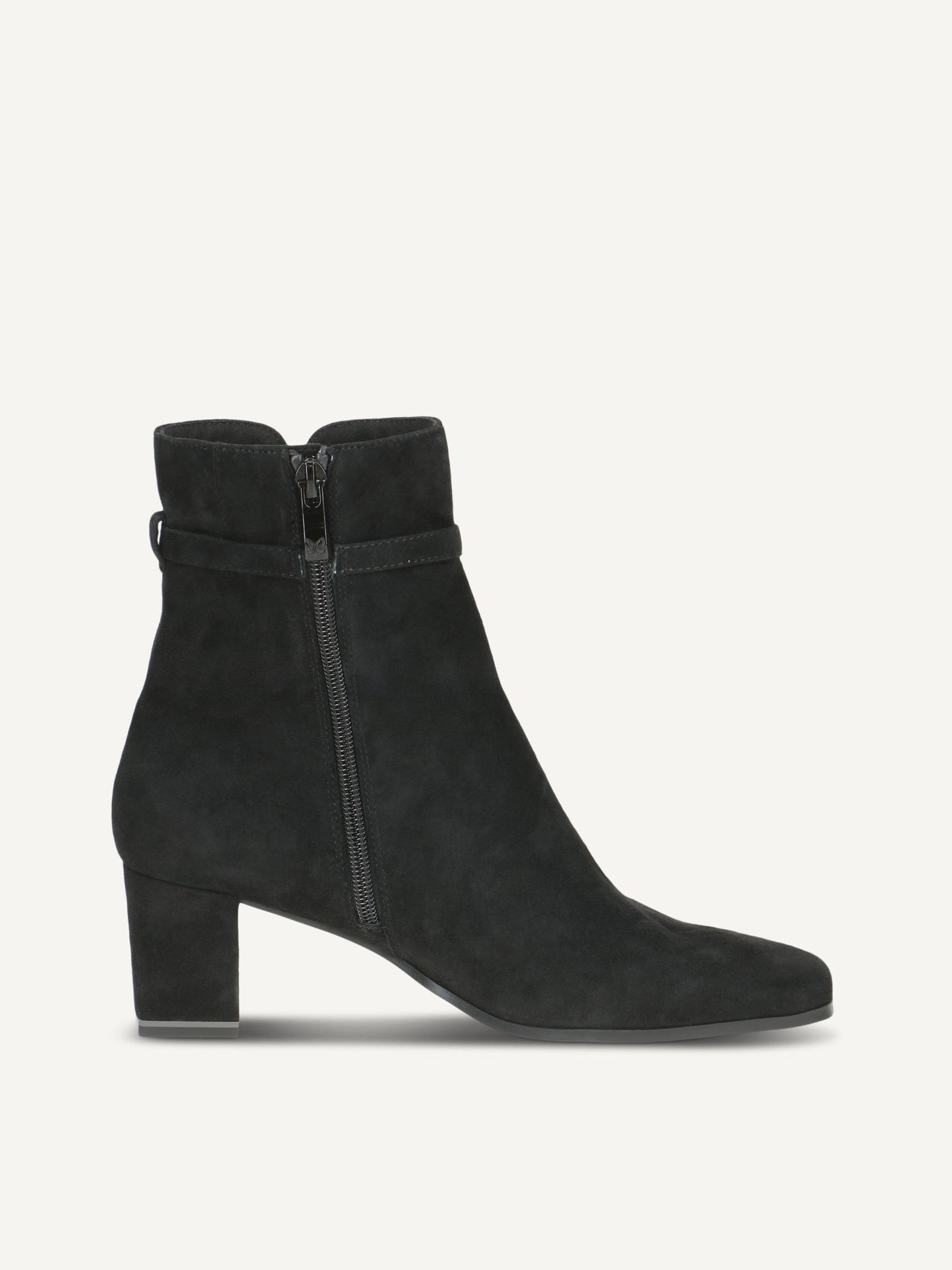 Caprice Women's 9-25310-45 Suede Leather Ankle Boots Black