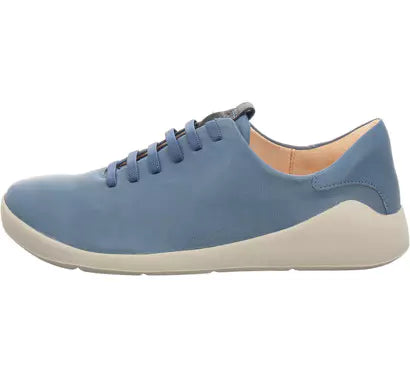 Think! Women's 3-000548-8010 Duene Leather Sneakers Denim Blue