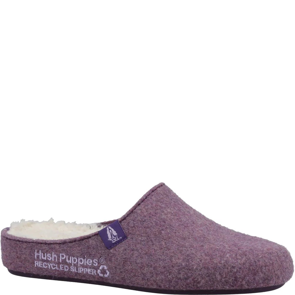 Hush Puppies Women's Recycled The Good Slipper Purple