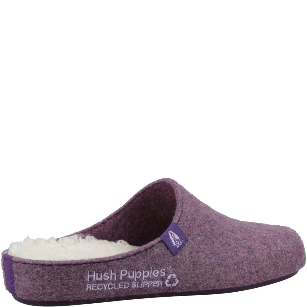 Hush Puppies Women's Recycled The Good Slipper Purple