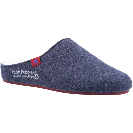 Hush Puppies Men's Recycled The Good Slipper Navy Blue