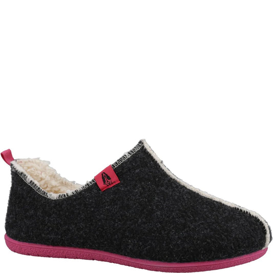 Hush Puppies Women's Recycled The Good Slipper Pixie Charcoal