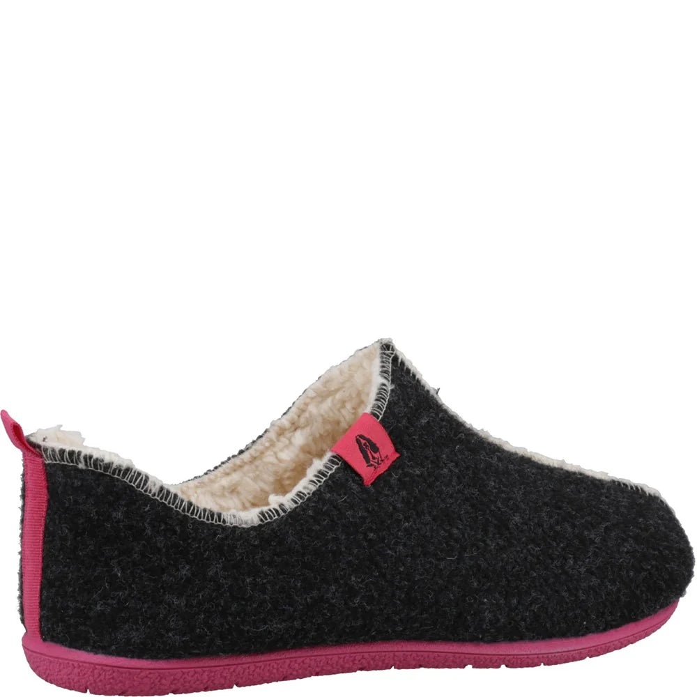 Hush Puppies Women's Pixie Good Slipper Charcoal Grey