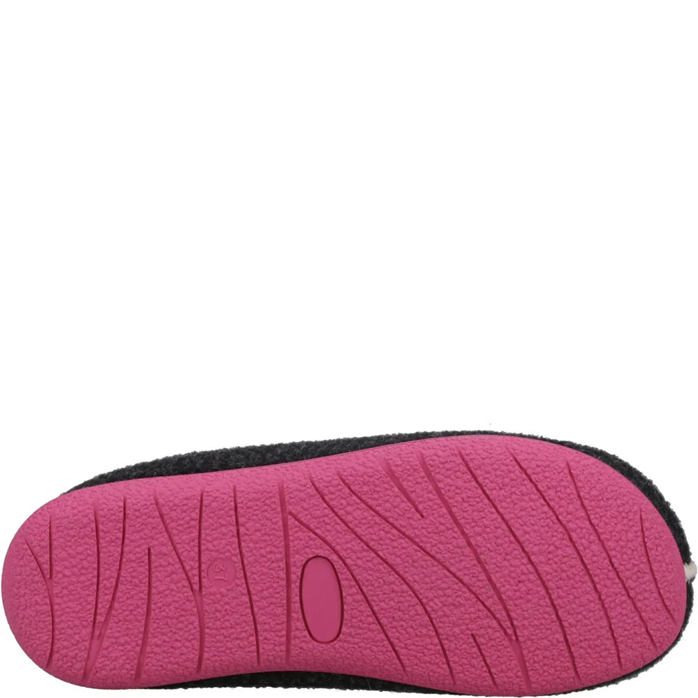 Hush Puppies Women's Recycled The Good Slipper Pixie Charcoal