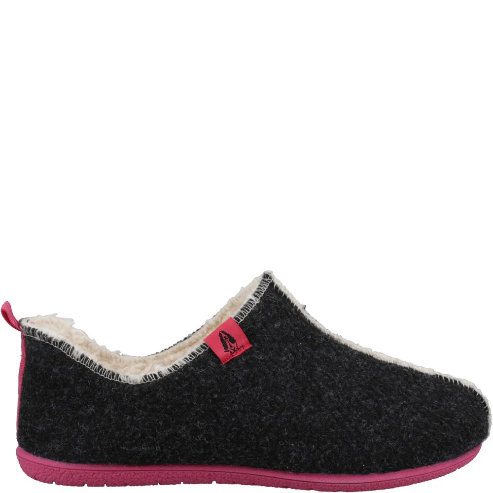 Hush Puppies Women's Pixie Good Slipper Charcoal Grey