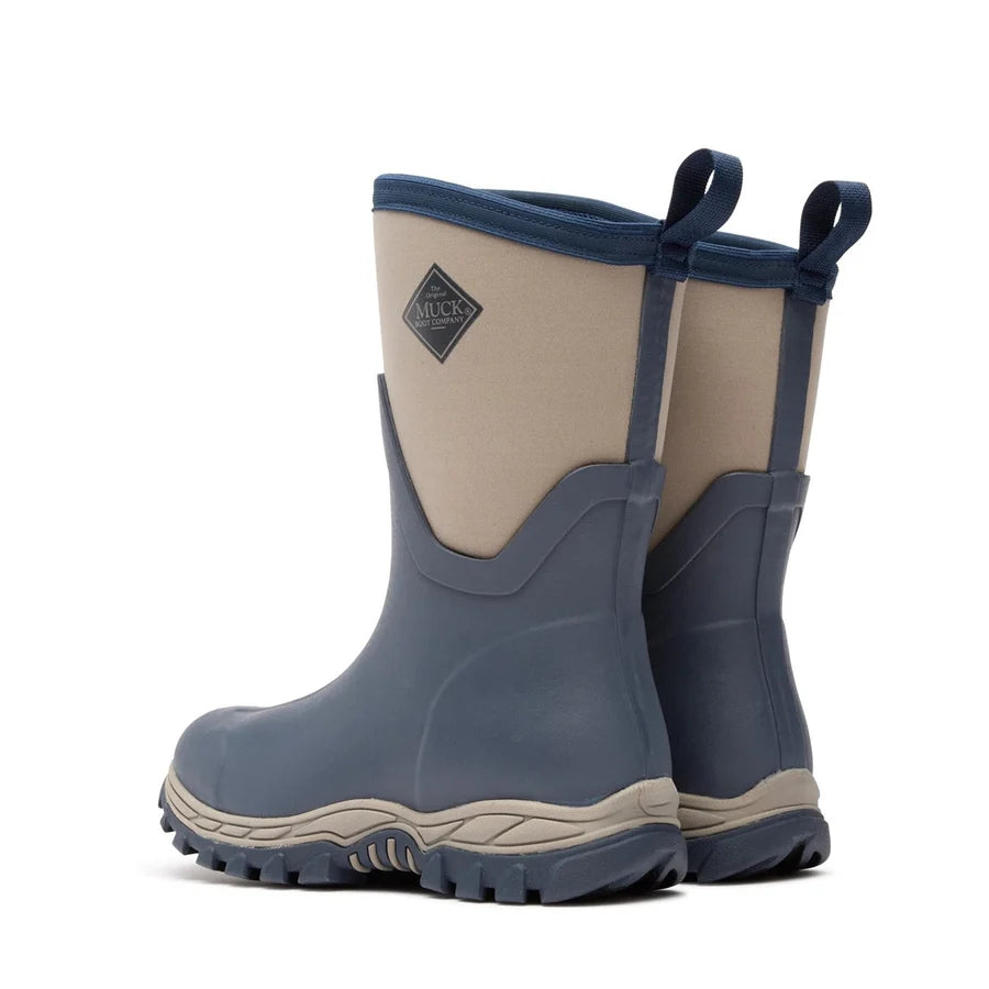 Muck Boot Company Women's Arctic Sport II Mid Welly Boots Navy Sleet