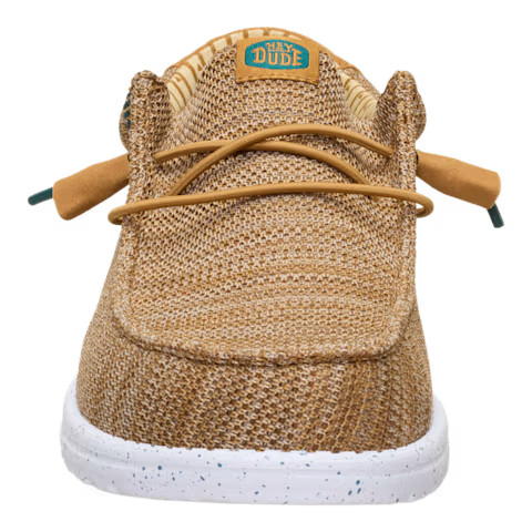 Hey Dude Men's 41898 Wally Stretch Sox Trainers Bone Brown / Multi