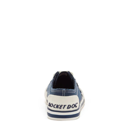 Rocket Dogs Women's 28706 8A Jazzin Recycled Sneakers Navy Blue