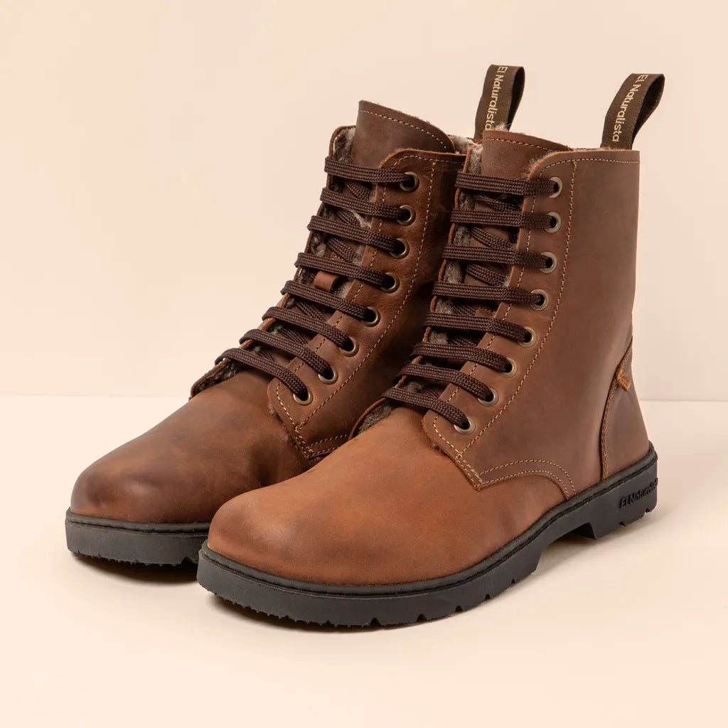 El Naturalista Unisex 5264C Nomada Leather Lace-Up Boots Arizona Terra