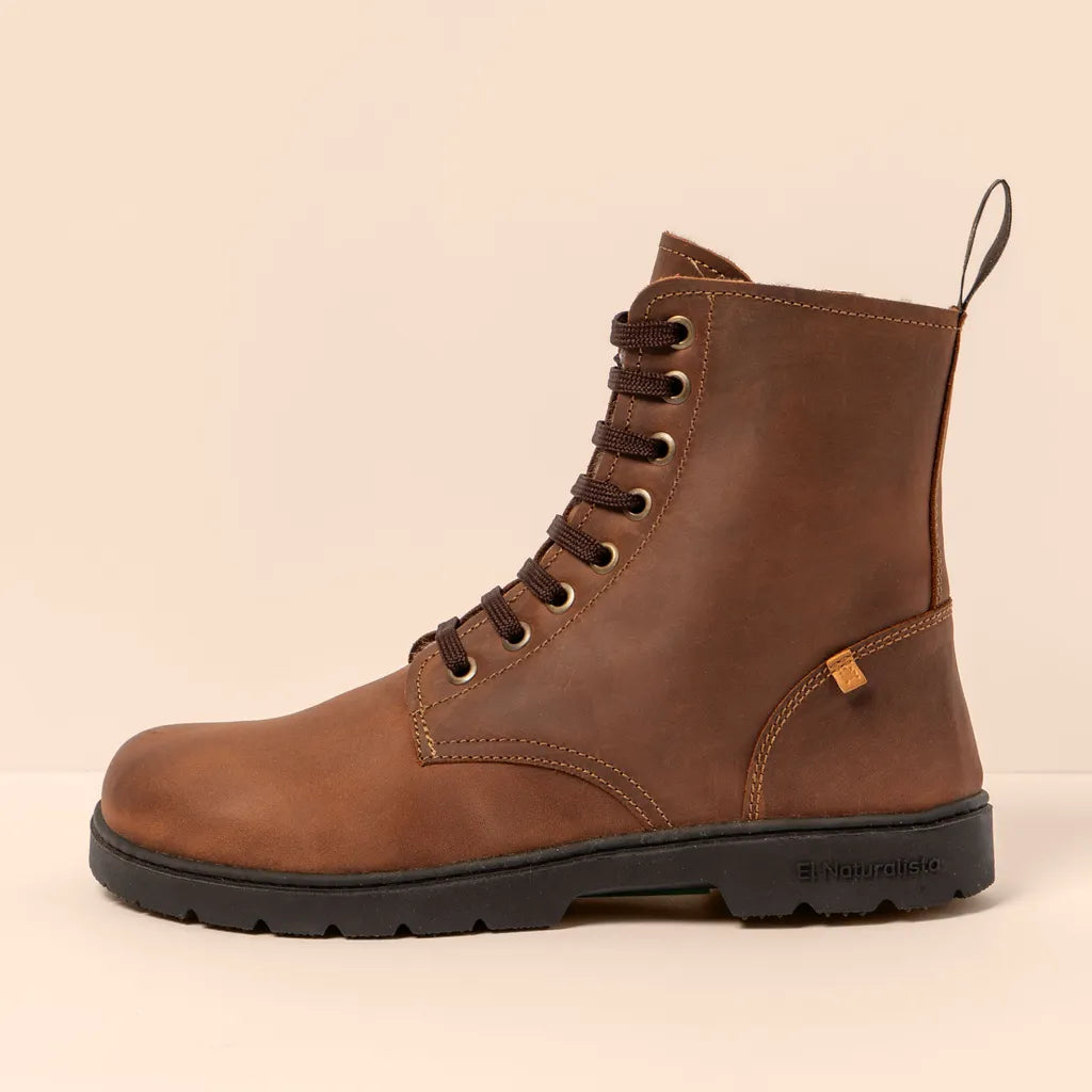 NEU_IN 24AW Lace-up leather gloves Leather lace-up trainers
