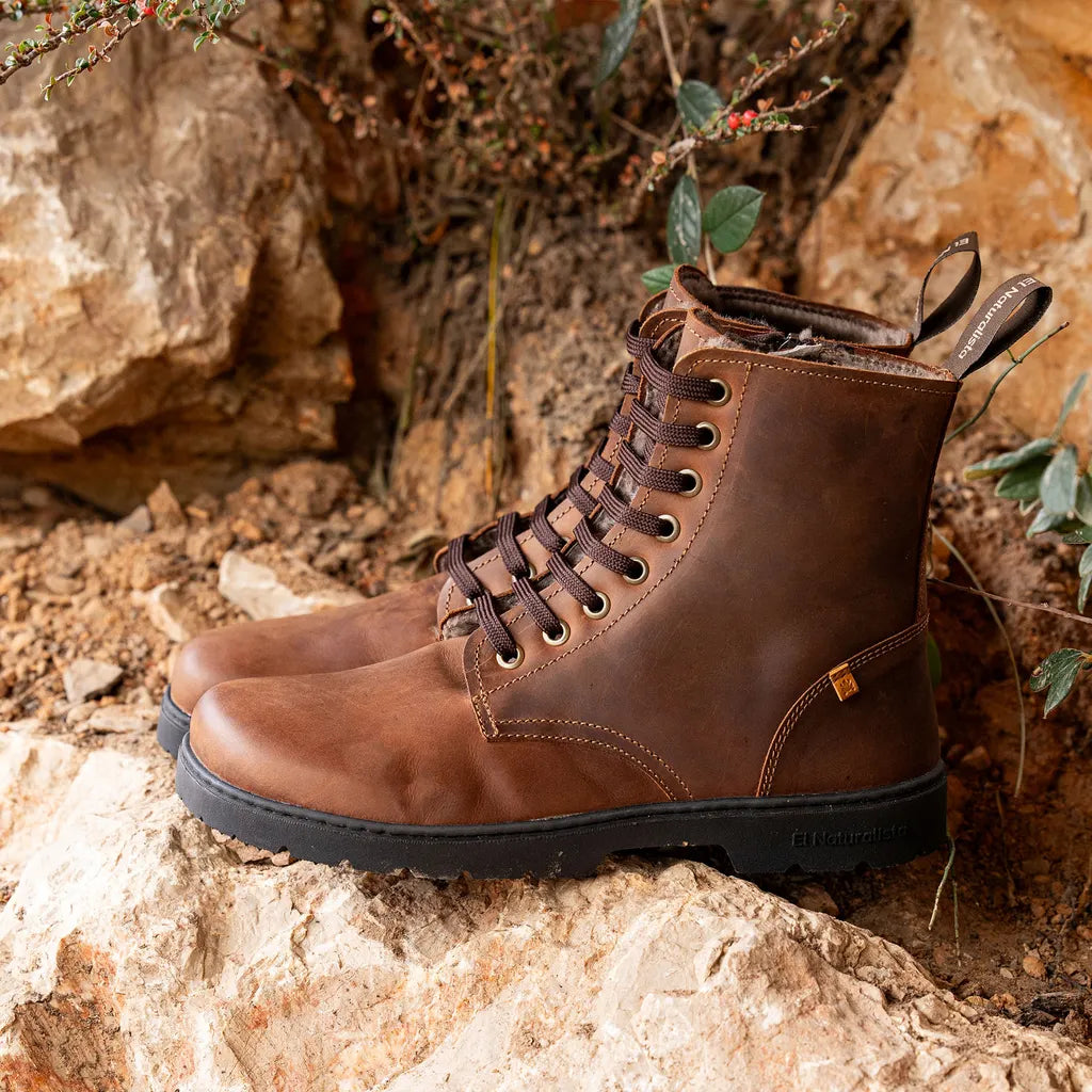 El Naturalista Unisex 5264C Nomada Leather Lace-Up Boots Arizona Terra