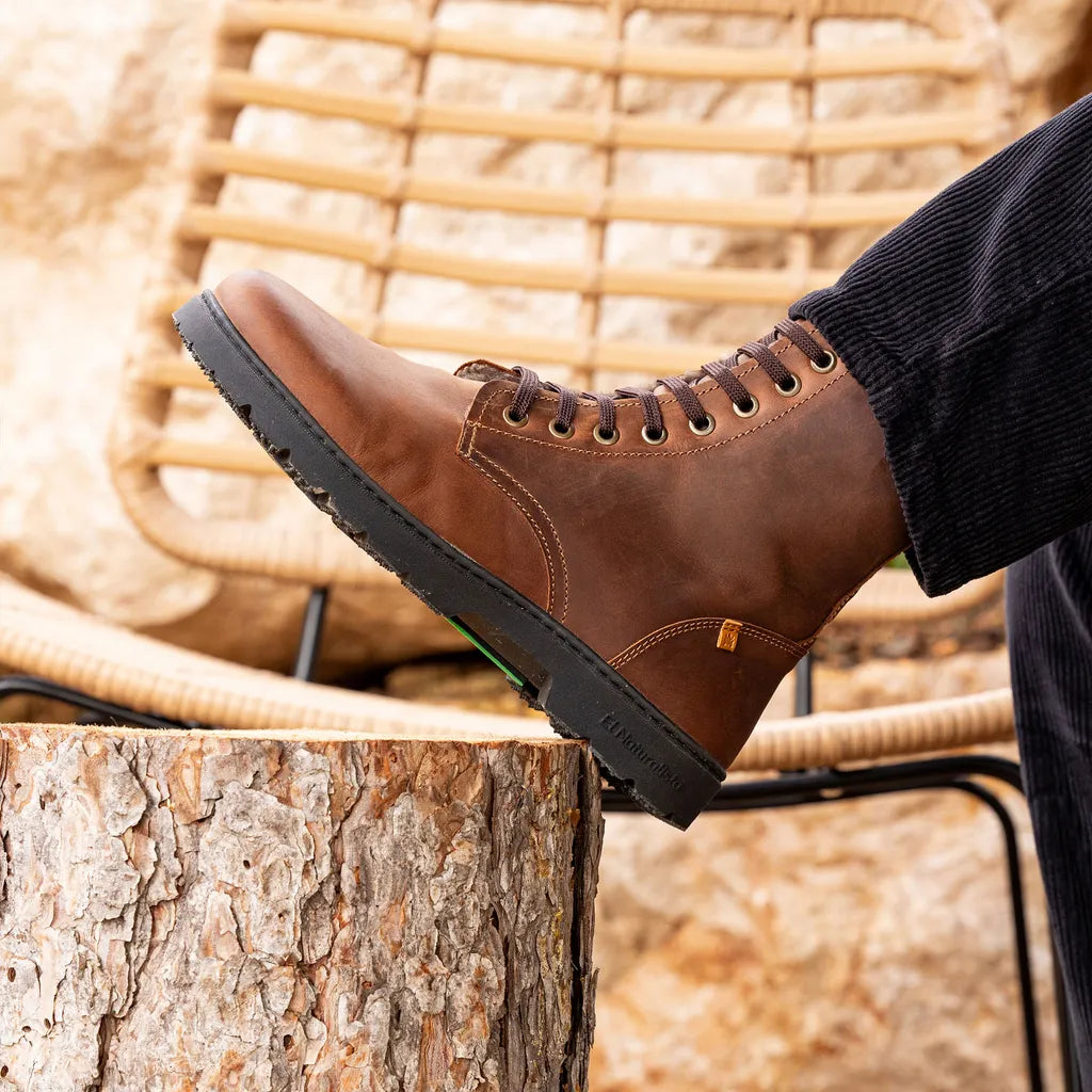 El Naturalista Unisex 5264C Nomada Leather Lace-Up Boots Arizona Terra