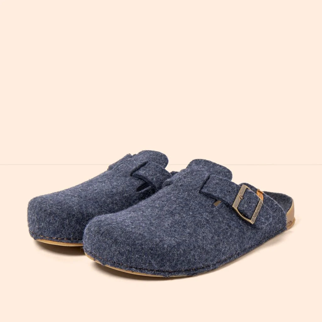 El Naturalista Unisex NA68 R-Felt Clog - Ocean Blue