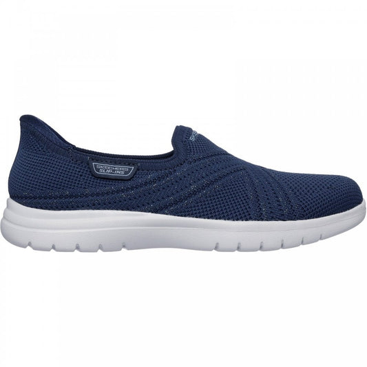 Skechers Women's 138100/NVY Slip-ins: On-the-GO Flex - Excellency Trainers Navy Blue