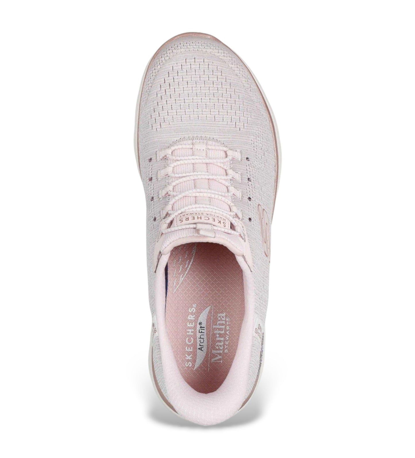 Skechers Women's 150641 Martha Stewart Skechers Slip-ins: Arch Fit Summits Trainers Light Pink