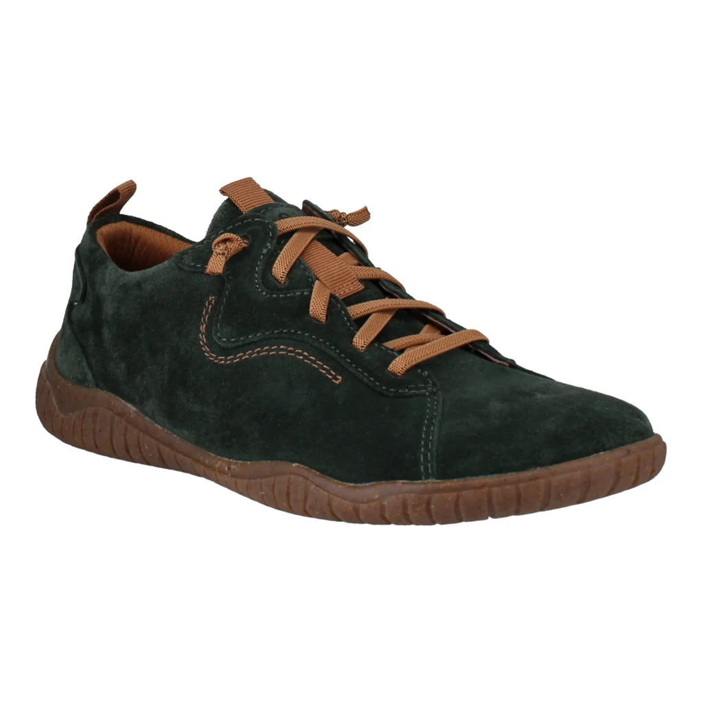 Josef Seibel Women's Wynona 01 Casual Leather Trainers Tanne Green