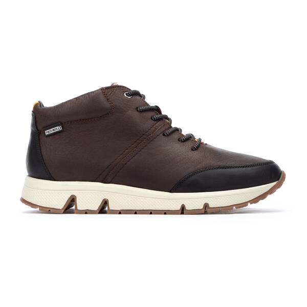 Pikolinos Men's Ferrol M9U-8069NOC1 Leather Sneaker Shoes Olmo Brown