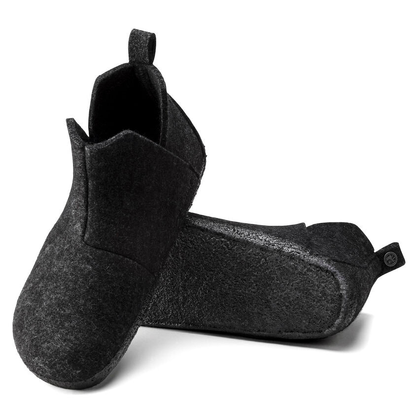 Birkenstock Unisex Andermatt Wool Felt Mod Slippers Anthracite