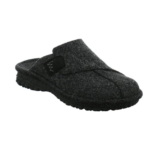 Josef Seibel Men's Westland Toulouse 35 Cosy Slippers Anthracite Grey