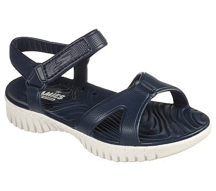 Skechers Womens 111116/NVY GOwalk Smart - Aloha Sandals Navy Blue