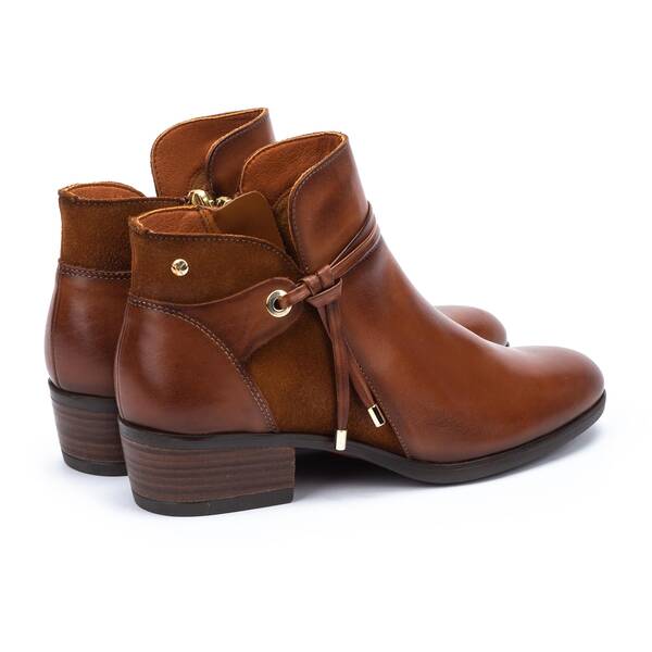 Pikolinos Women's Daroca W1U-8505 Leather Ankle Boots Cuero Brown