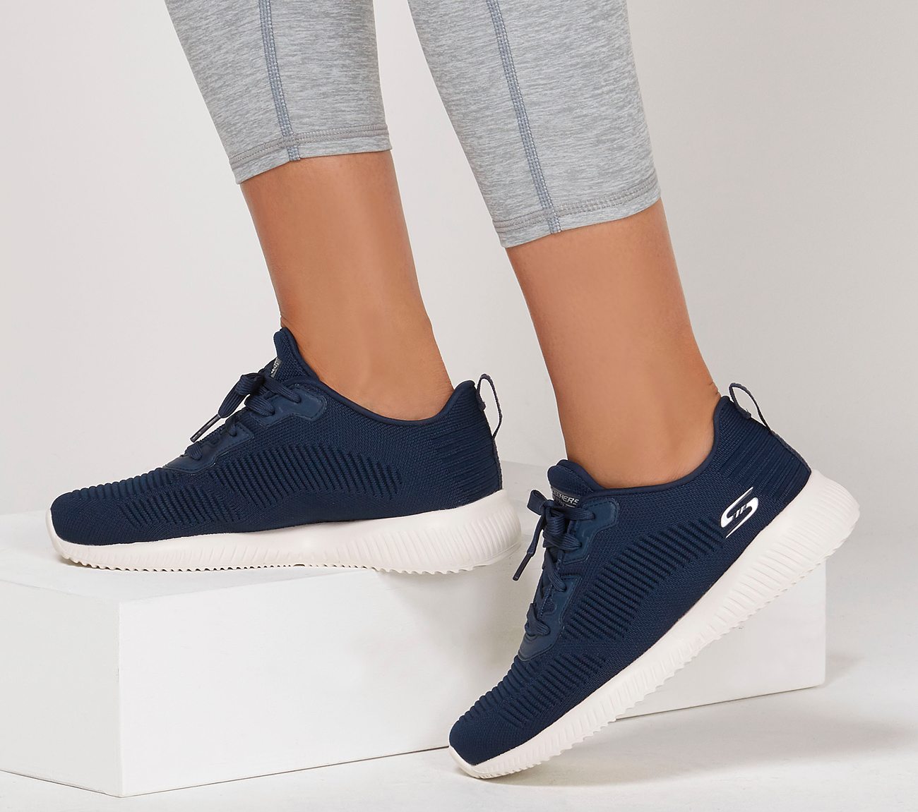 Skechers womens sale navy blue