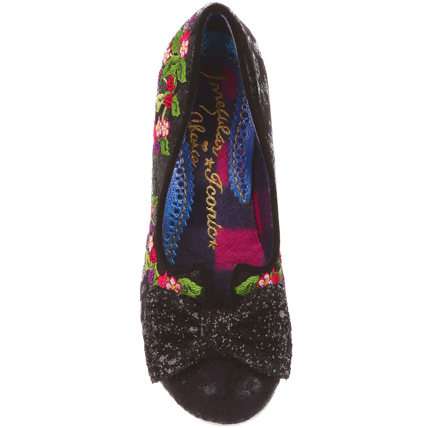 Irregular Choice Women's 4136-99 Ripen on the Vine Heel Shoes Black