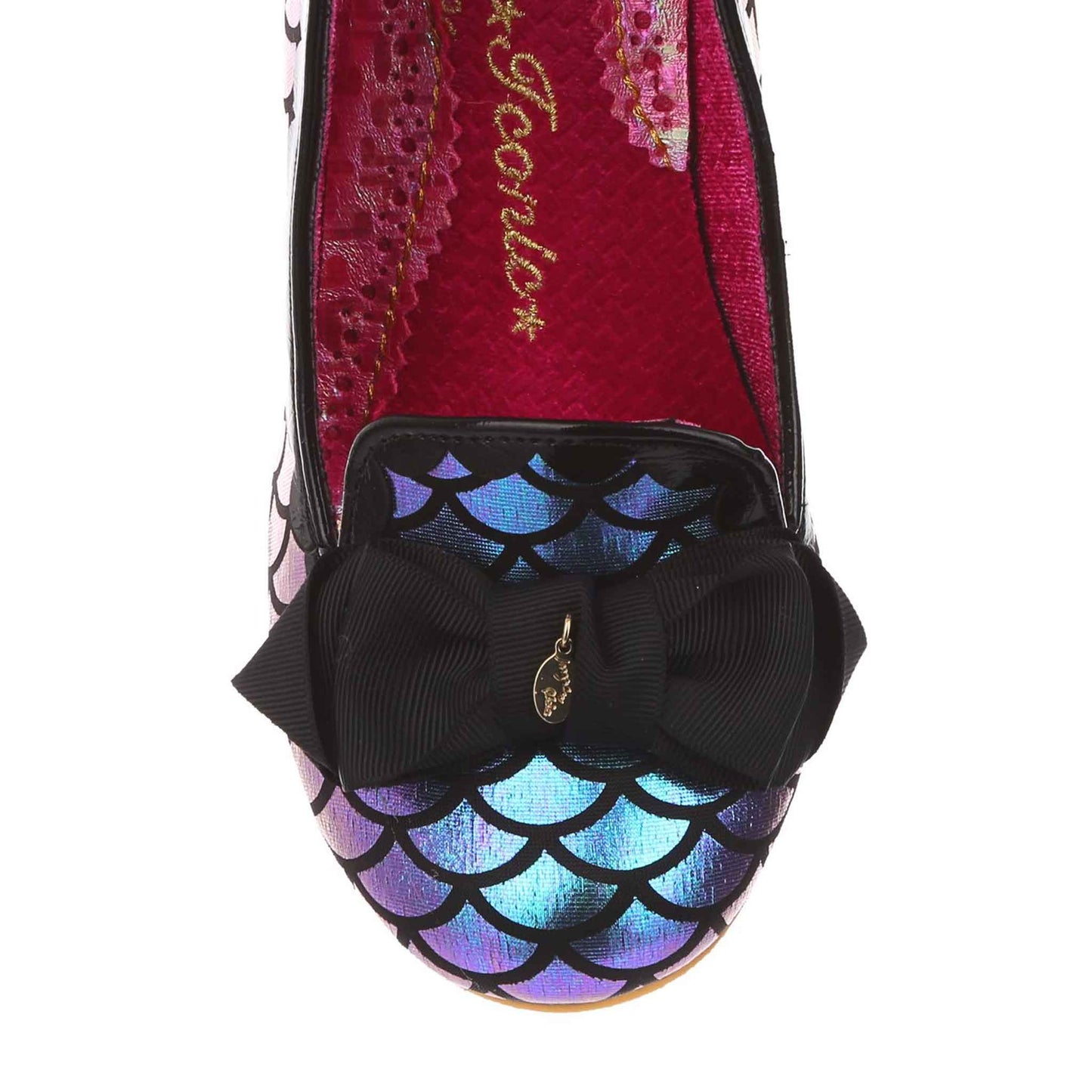 Irregular Choice Women's Kanjanka 4255-12AW Mermaid Mid Heel Shoes Blue