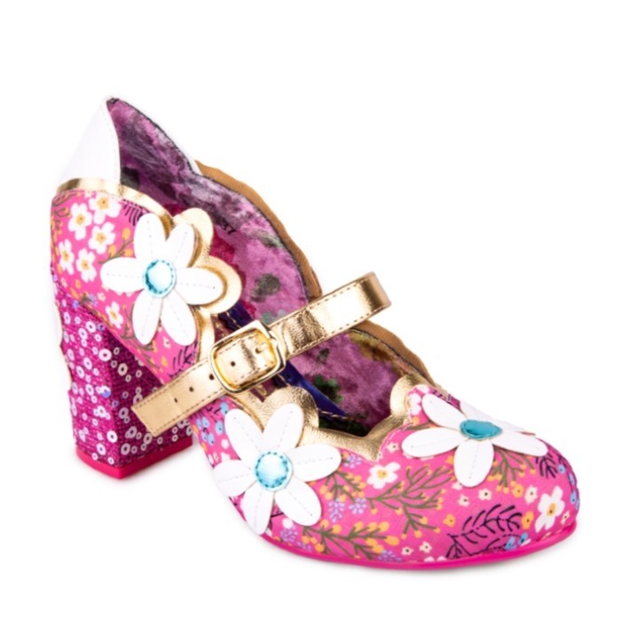 Irregular Choice Women's Daisy Dancer 4488-04 High Heel Shoes Pink