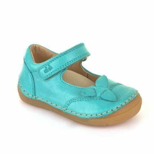 Froddo Infant Childrens Mary Jane G2140025-2 Leather Shoes Light Green