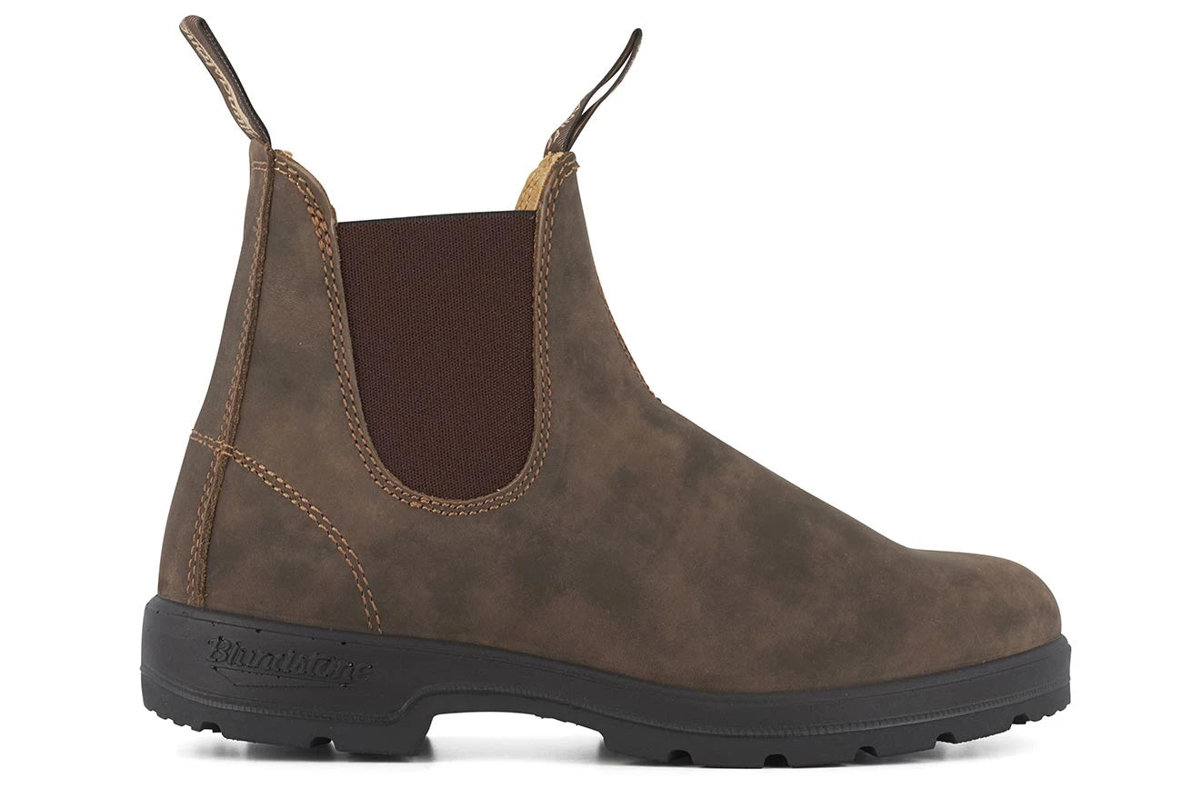 Blundstone Men's 585 Leather Chelsea Boots Rustic Brown