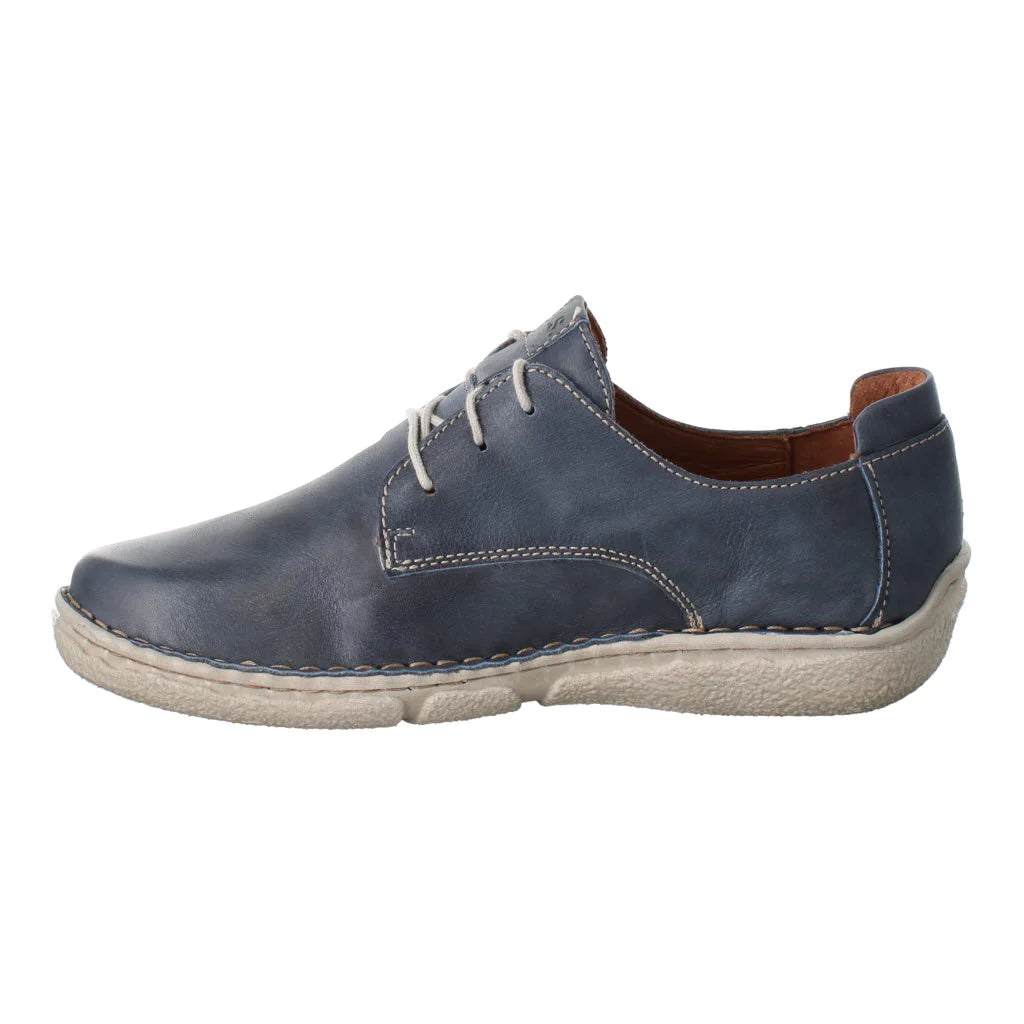 Josef Seibel Women's Neele 60 Leather Comfort Shoe Ocean Blue