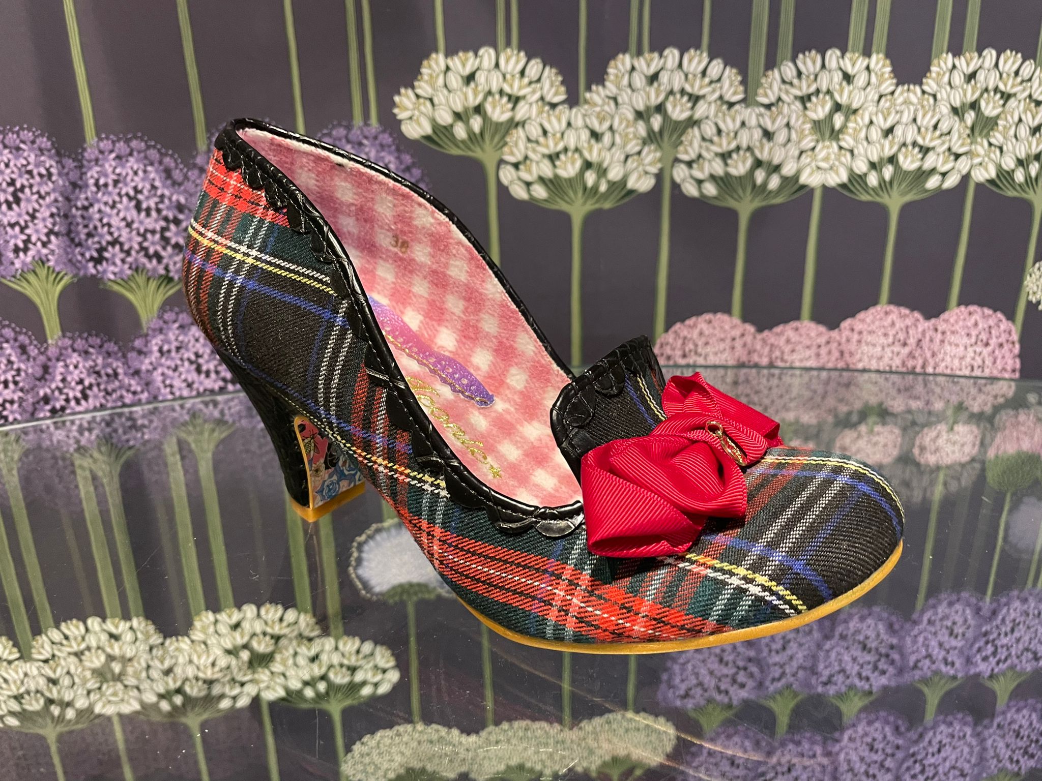 Irregular choice hot sale kanjanka tartan