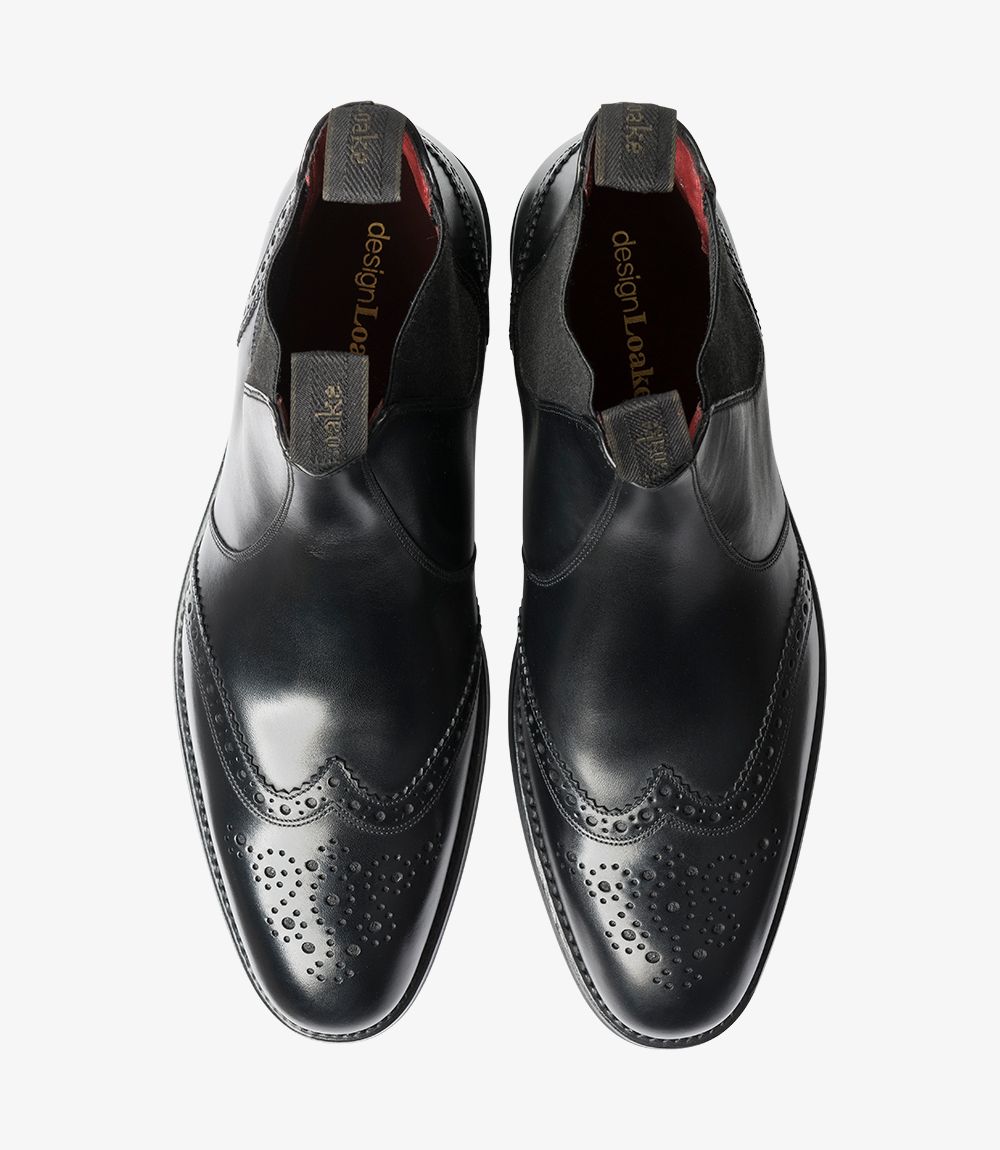 Loake shop hoskins black