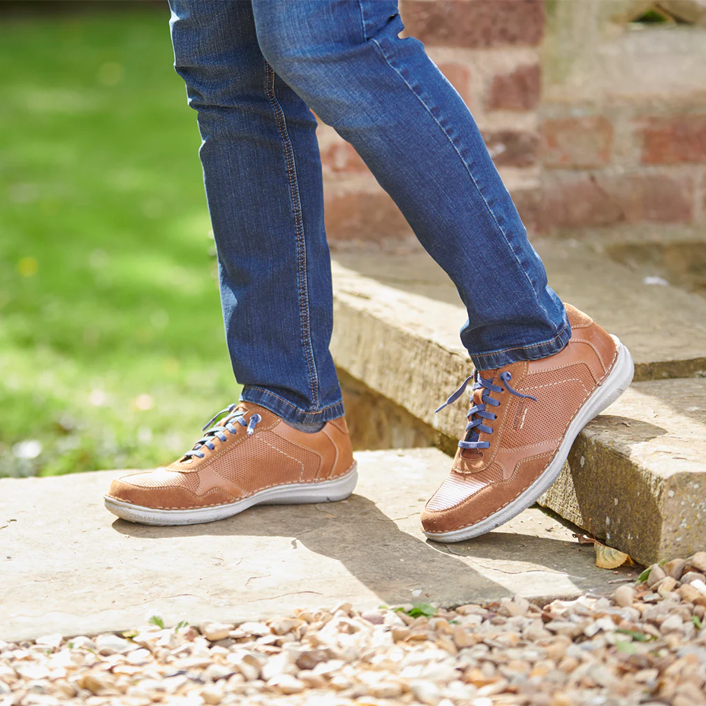 Josef Seibel Men s Anvers 97 Leather Casual Shoes Castagne Brown Shoe Gallery Ltd