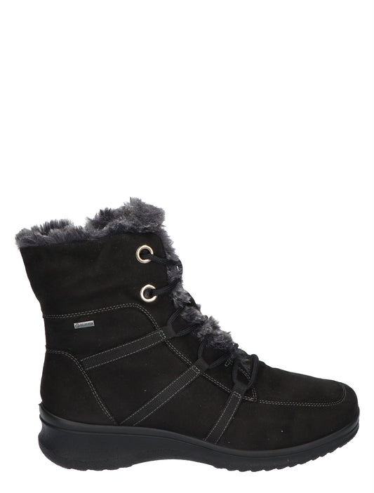 Ara Women's 1248554-65 Lace-Up Boots Black