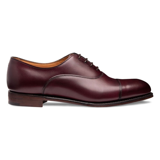 Joseph Cheaney Women's Louise Capped Oxford Shoes Burnished Burgundy