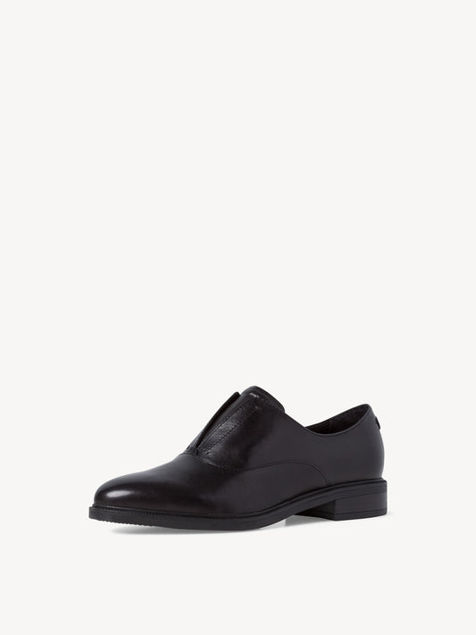Tamaris Women's 1-24201-27 Leather Slipper Loafer Shoes Black