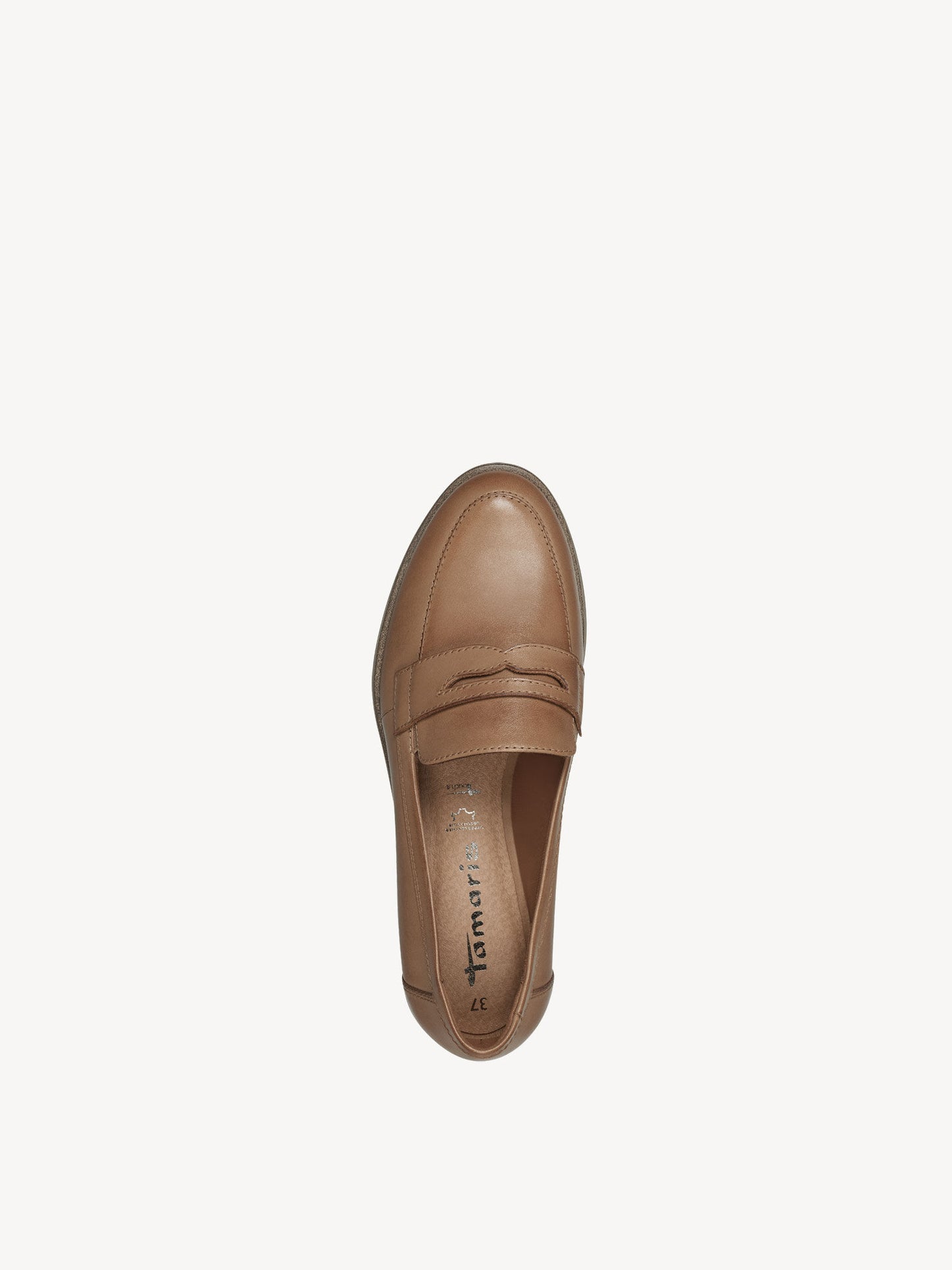 Tamaris Women's 1-1-24215-20 444 Leather Slipper Shoes Nut Brown