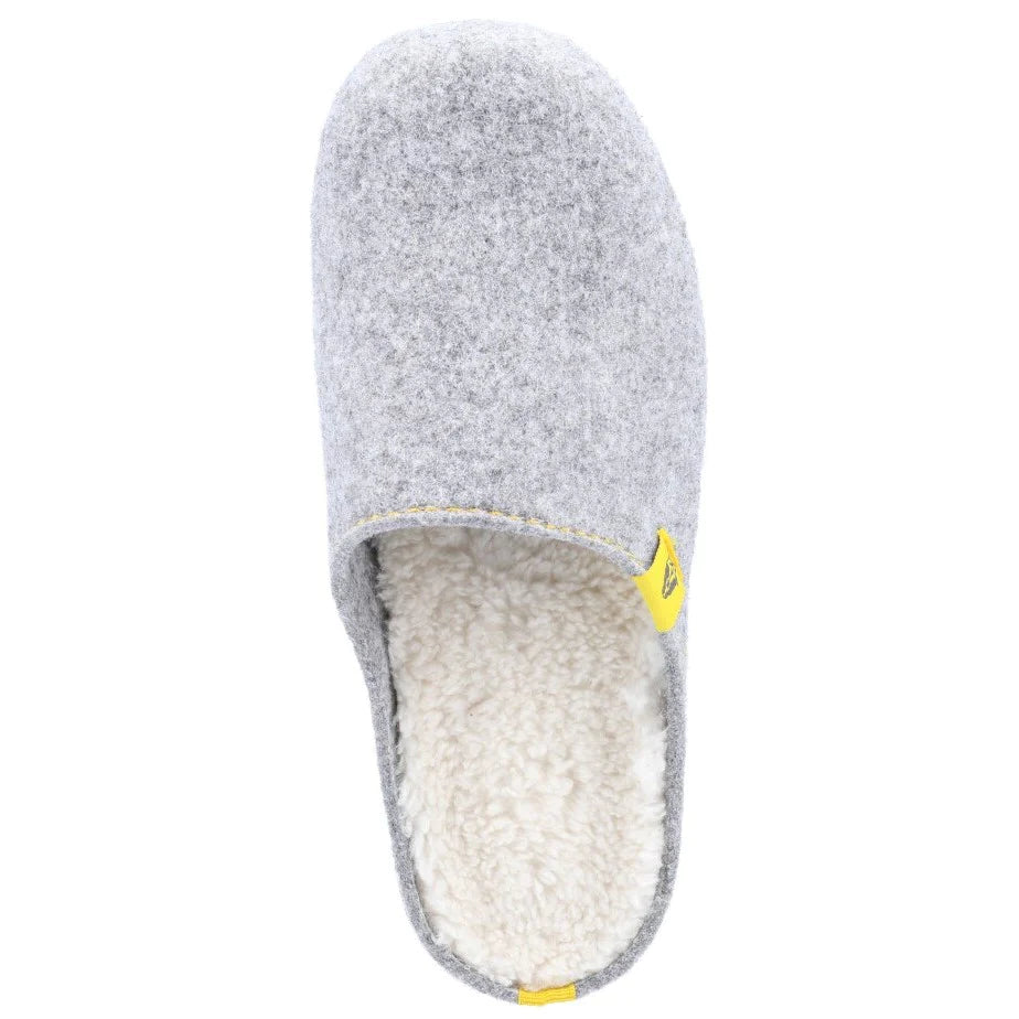 Hush Puppies Women's Recycled The Good Slipper Grey