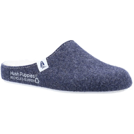 Hush Puppies Women's Recycled The Good Slipper Navy Blue