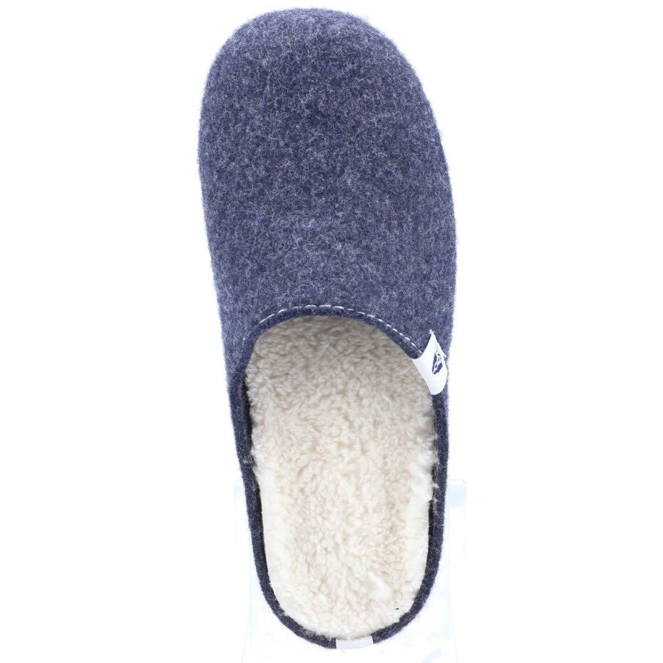 Hush Puppies Women's Recycled The Good Slipper Navy Blue